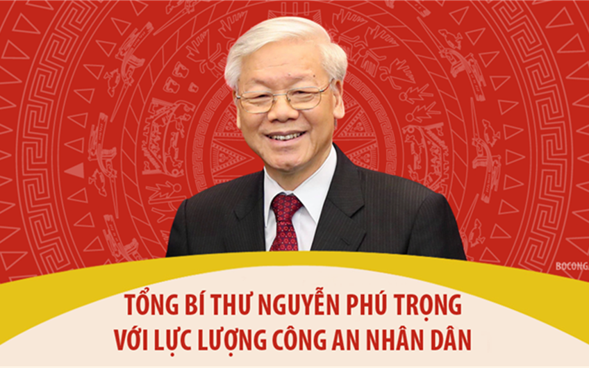 Tổng Bí thư Nguyễn Phú Trọng với lực lượng Công an nhân dân