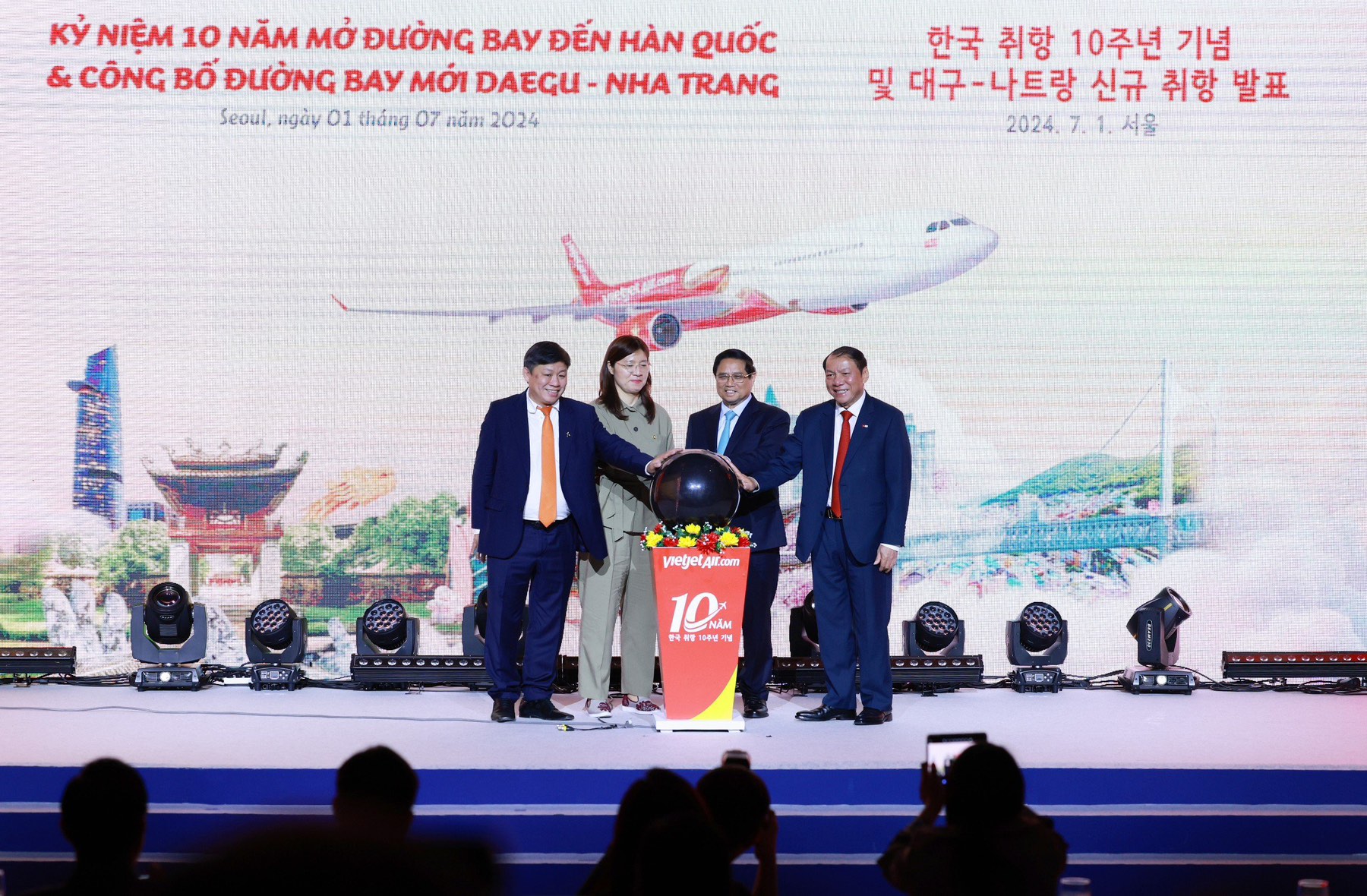 Hành trình 10 năm kết nối Việt Nam – Hàn Quốc của Vietjet, công bố đường bay mới Daegu – Nha Trang- Ảnh 2.