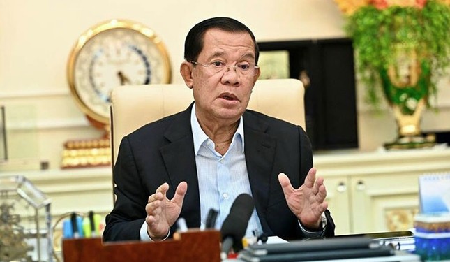 Ông Hun Sen yêu cầu bắn pháo hoa trên cả nước khi động thổ dự án Funan Techo- Ảnh 1.