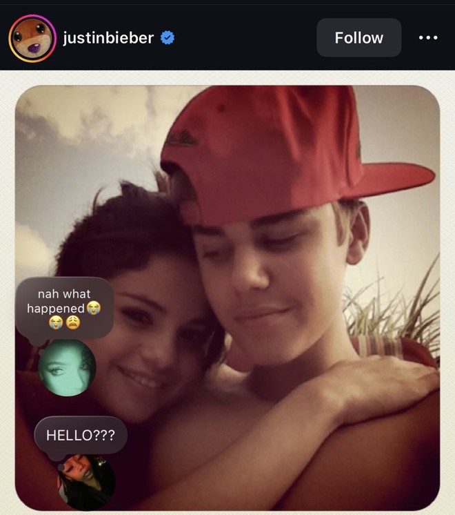 Justin Bieber bỗng xóa ảnh cũ với Selena Gomez 11 năm trước- Ảnh 1.