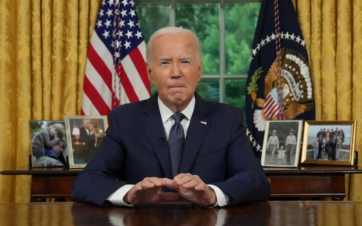 Ông Biden tuyên bố rút khỏi chiến dịch bầu cử Tổng thống, đánh dấu bước ngoặt lịch sử cho nước Mỹ sau 56 năm