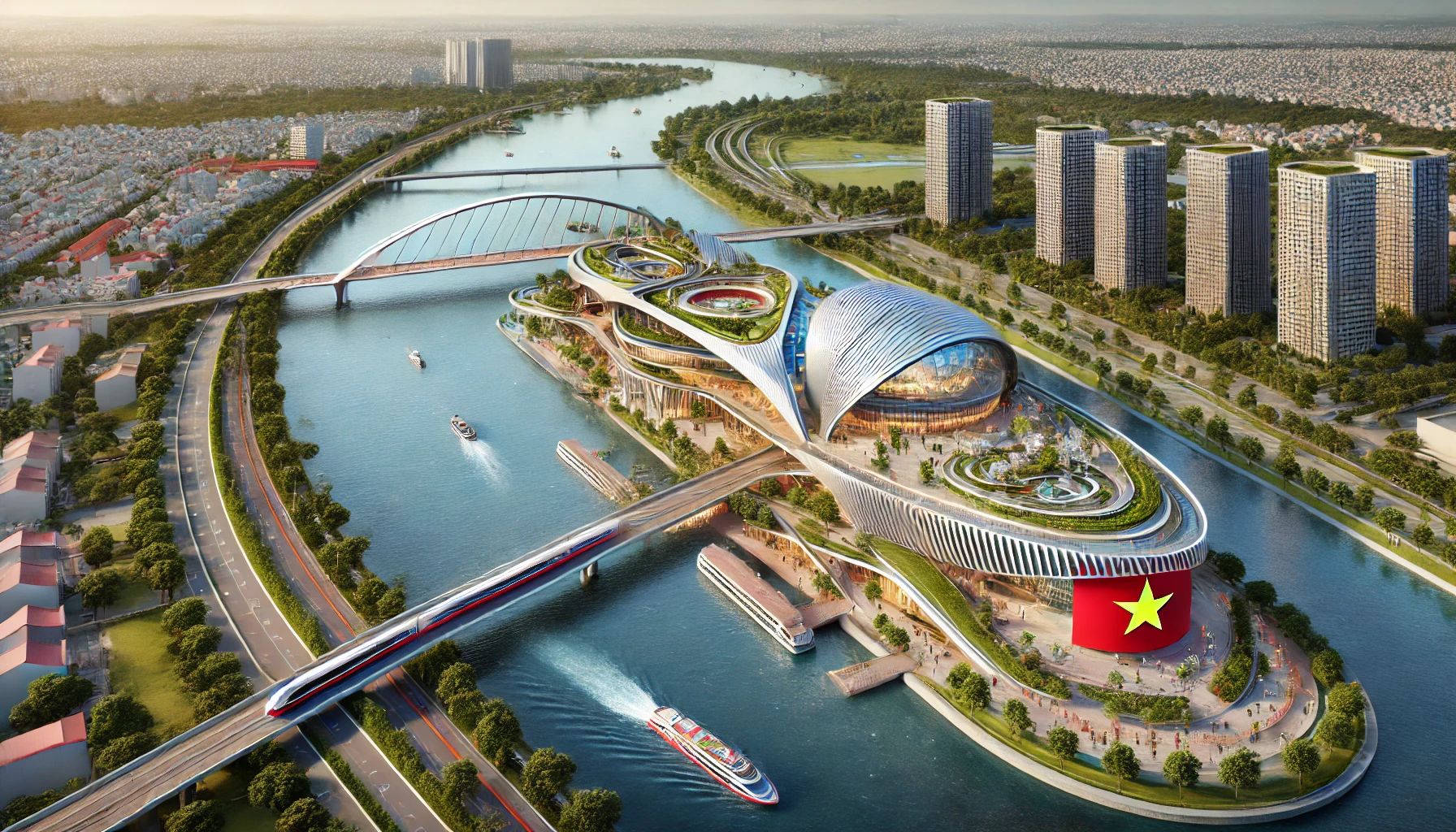 Hà Nội là đô thị đặc biệt nhất Việt Nam: Xây dựng thành phố trong thành  phố, trung tâm văn hóa ở bãi nổi
