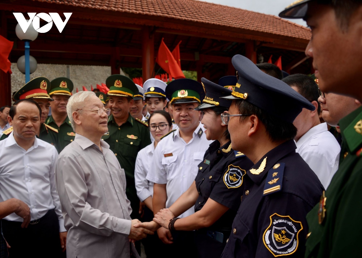 Hình ảnh gần gũi, giản dị của Tổng Bí thư trong các chuyến công tác địa phương- Ảnh 7.