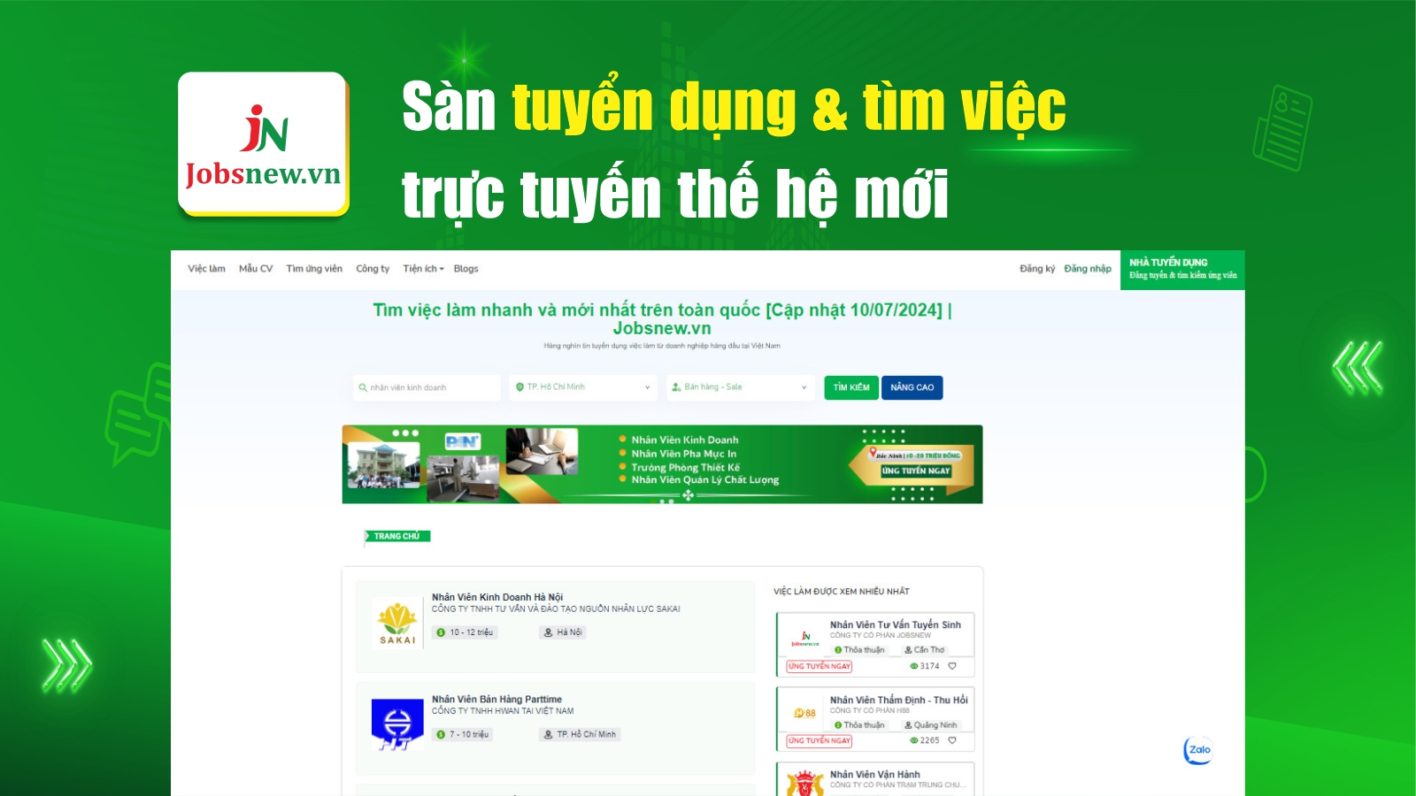 Tìm việc cùng Jobsnew, bước khởi đầu vững chắc cho sự nghiệp- Ảnh 2.