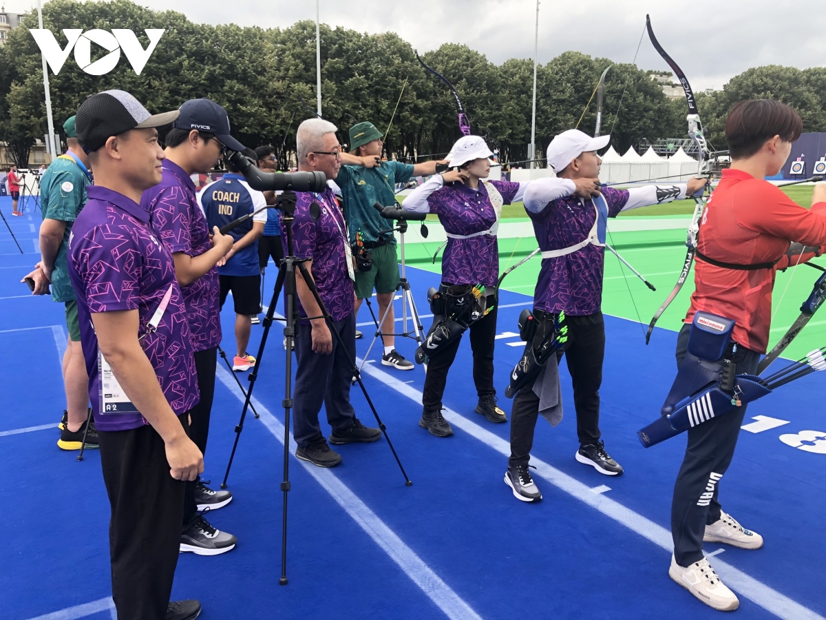 Đoàn Thể thao Việt Nam có mặt ở Paris, sắp bước vào tranh tài Olympic 2024- Ảnh 4.