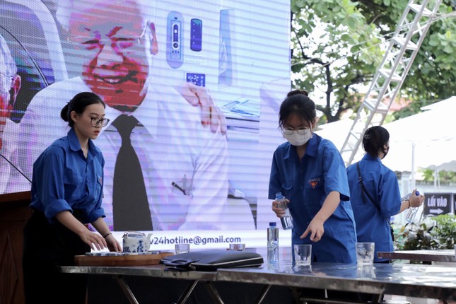 Công tác chuẩn bị Lễ viếng, Lễ truy điệu Tổng Bí thư Nguyễn Phú Trọng tại quê nhà- Ảnh 11.