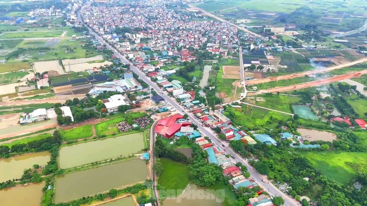 Toàn cảnh đường Vành đai 4 vùng Thủ đô khu vực phía Tây Hà Nội sau gần một năm thi công- Ảnh 5.