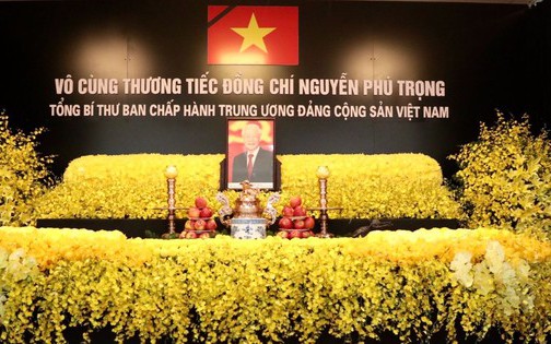 Lễ viếng Tổng Bí thư Nguyễn Phú Trọng tại quê nhà