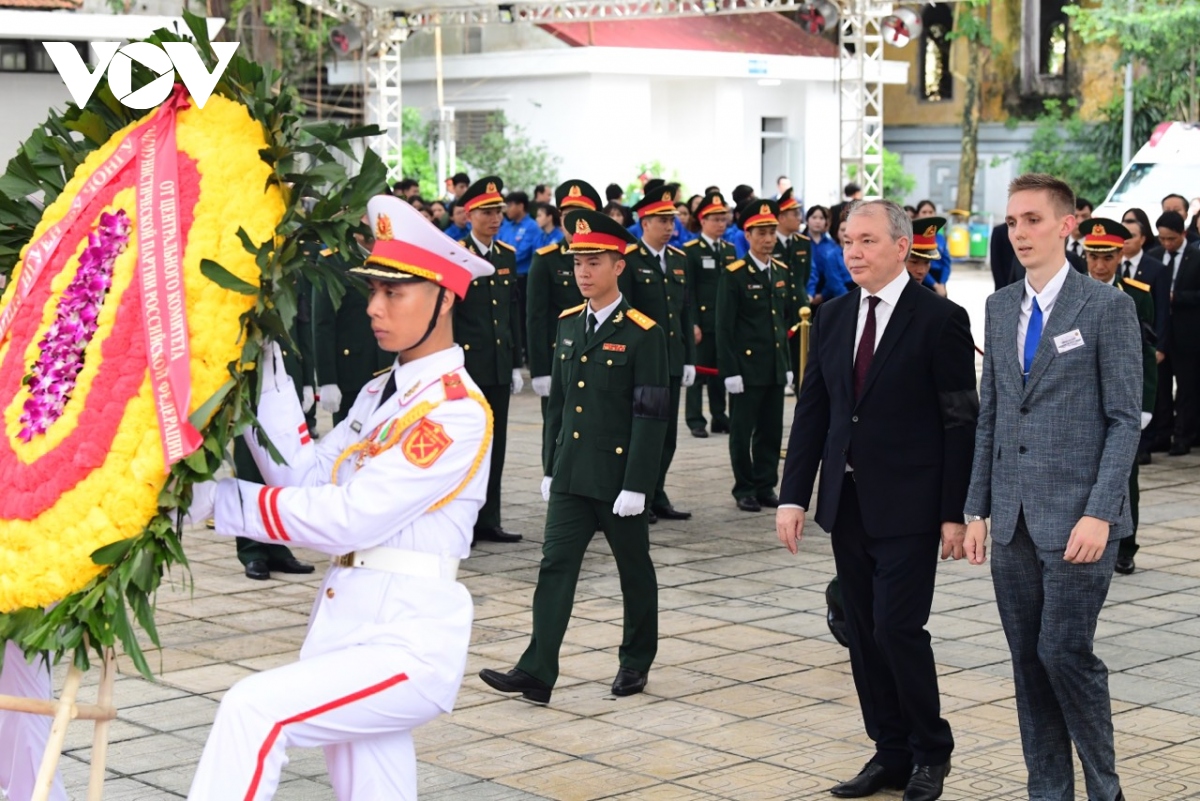 Lãnh đạo Trung Quốc, Nga, Lào và nhiều đoàn ngoại giao viếng Tổng Bí thư Nguyễn Phú Trọng- Ảnh 5.