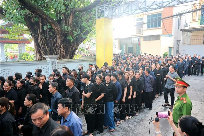 Quốc tang Tổng Bí thư Nguyễn Phú Trọng: Lễ viếng tại xã Đông Hội, huyện Đông Anh- Ảnh 2.