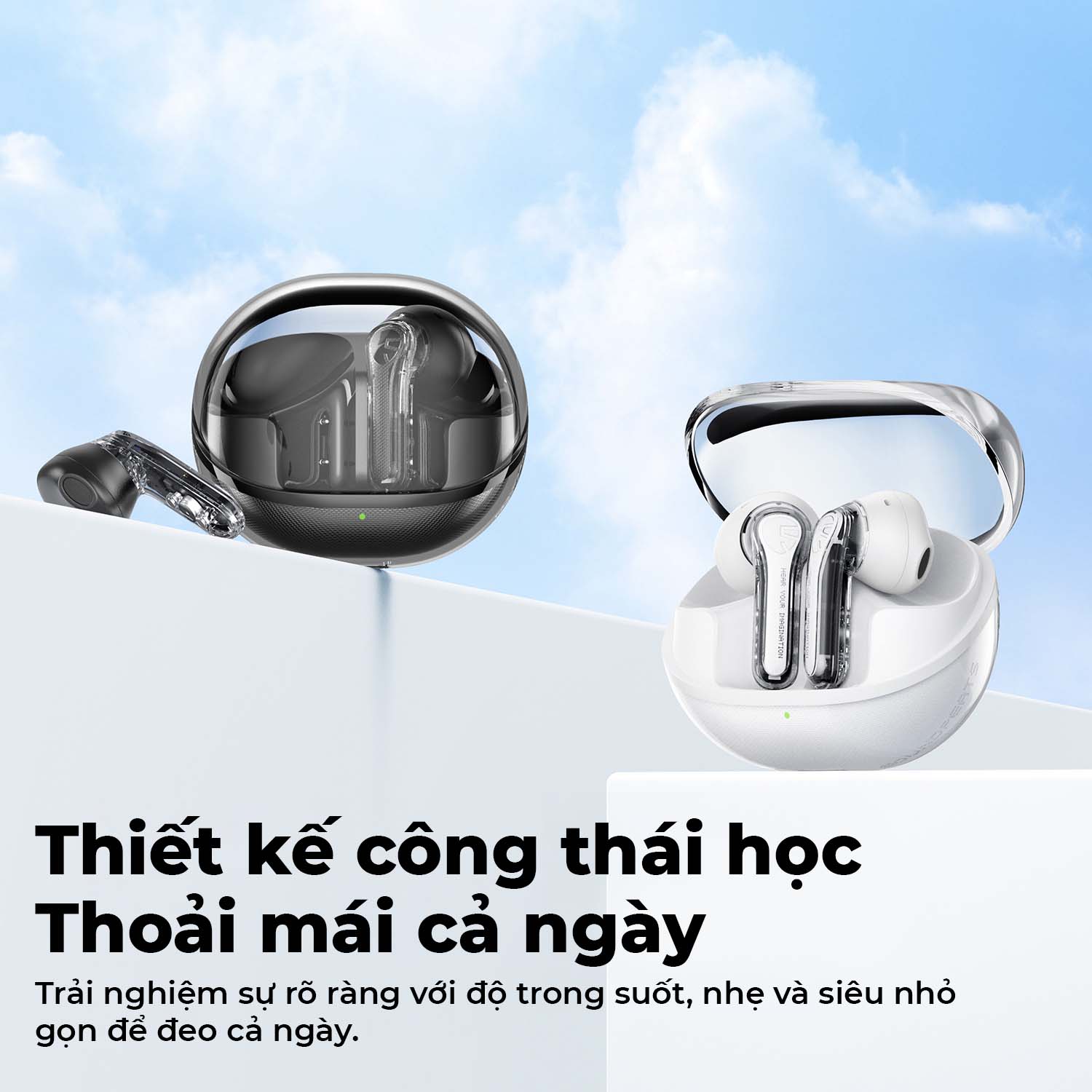 Chính thức ra mắt phiên bản tai nghe Soundpeats ClearPods mới nhất- Ảnh 1.