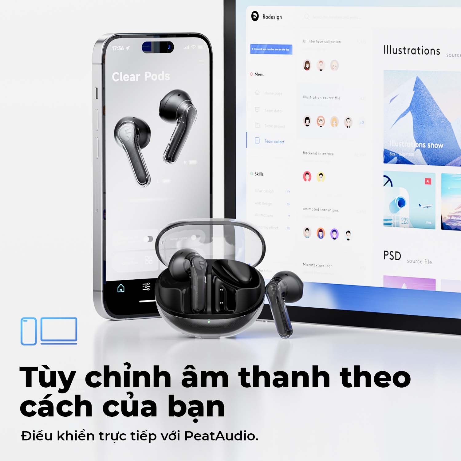 Chính thức ra mắt phiên bản tai nghe Soundpeats ClearPods mới nhất- Ảnh 3.