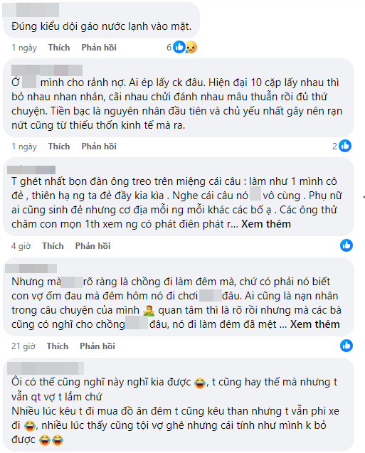 Chồng đi làm thâu đêm, vợ một mình chăm con đau ốm đọc dòng tin nhắn liền mong "được giải thoát"- Ảnh 3.