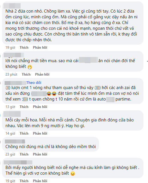 Chồng đi làm thâu đêm, vợ một mình chăm con đau ốm đọc dòng tin nhắn liền mong được giải thoát- Ảnh 4.