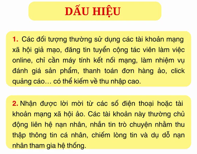 Dấu hiệu nhận diện và biện pháp phòng tránh lừa đảo tuyển dụng cộng tác viên online- Ảnh 1.