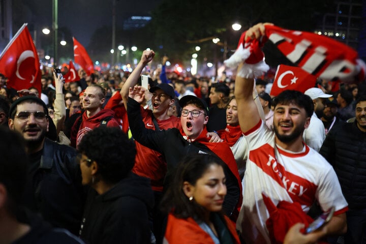 Trận Thổ Nhĩ Kỳ thắng Áo hay nhất vòng 1/8 EURO 2024- Ảnh 3.