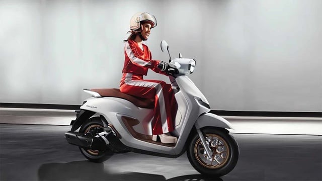 Xe ga Honda đẹp ngang ngửa Vespa, mới về Việt Nam: Dân mạng chê nhất một điều- Ảnh 1.