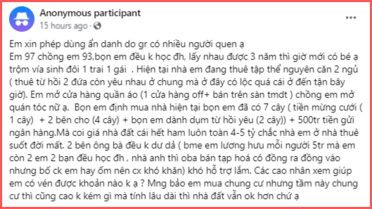 Thu nhập 65 triệu/tháng, có 7 cây vàng, 500 triệu tiết kiệm vẫn không dám "sống thoải mái" chỉ vì 1 lý do- Ảnh 1.