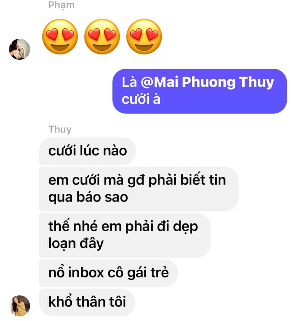 Mai Phương Thúy sốc trước thông tin chuẩn bị 