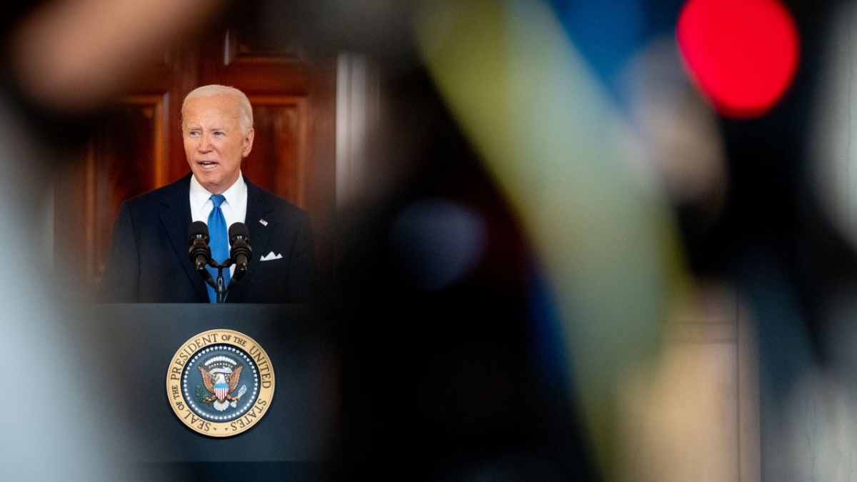 Tổng thống Biden khẳng định quyết tâm đánh bại ông Trump trong cuộc bầu cử- Ảnh 1.