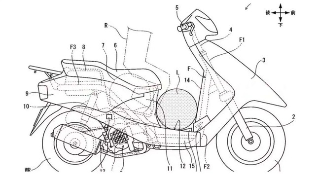 Xe máy Honda có thể sẽ được trang bị chân ga như ô tô- Ảnh 1.