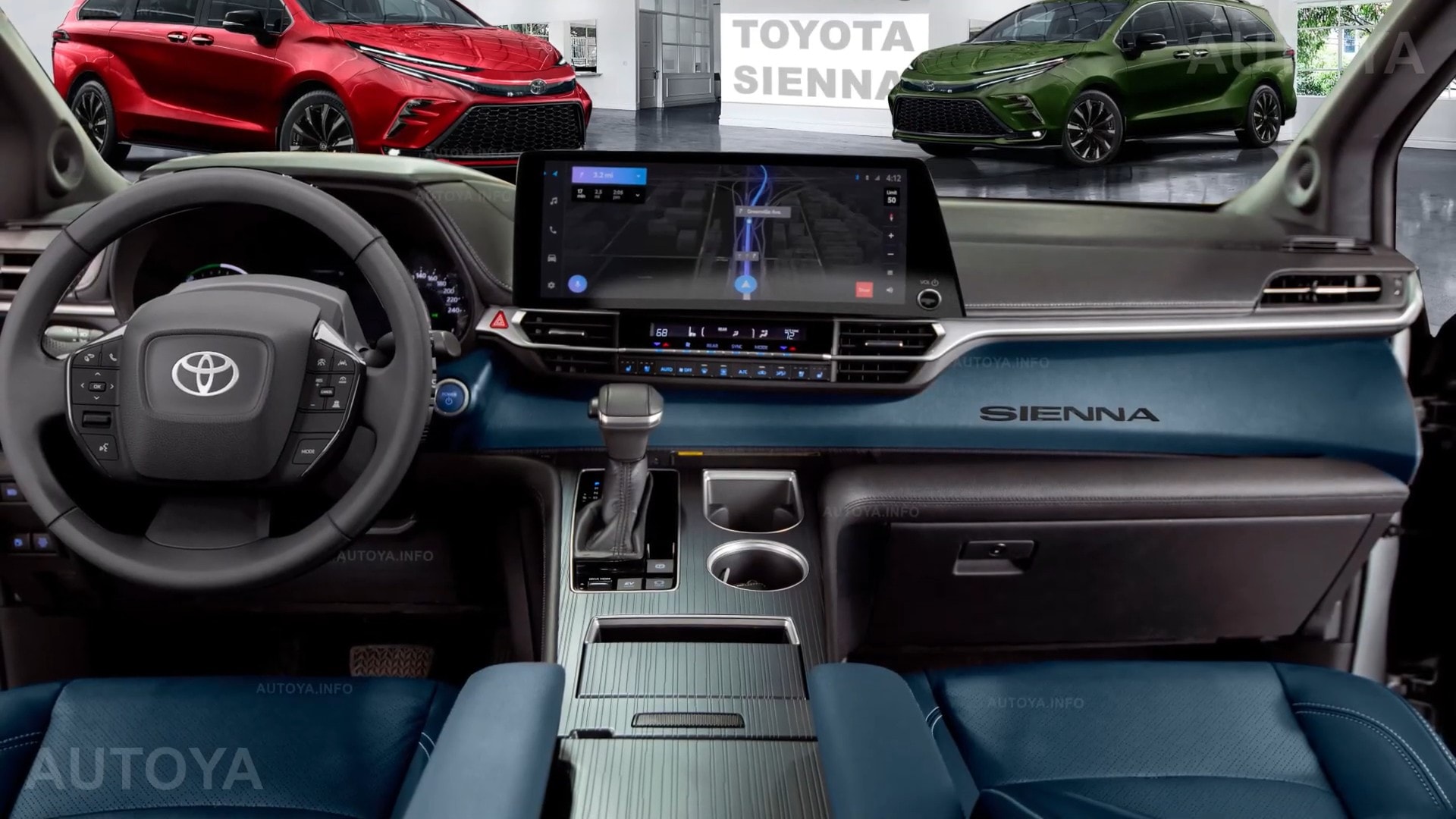 Toyota Sienna 2025 mà thế này thì Carnival phải dè chừng Thiết kế mới hiện đại, nội thất nhiều