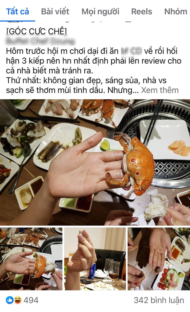 Một loạt nh&agrave; h&agrave;ng buffet li&ecirc;n tục d&iacute;nh "phốt": Người tố nh&acirc;n vi&ecirc;n "đuổi" kh&aacute;ch, kẻ ăn xong nhập viện cấp cứu- Ảnh 3.