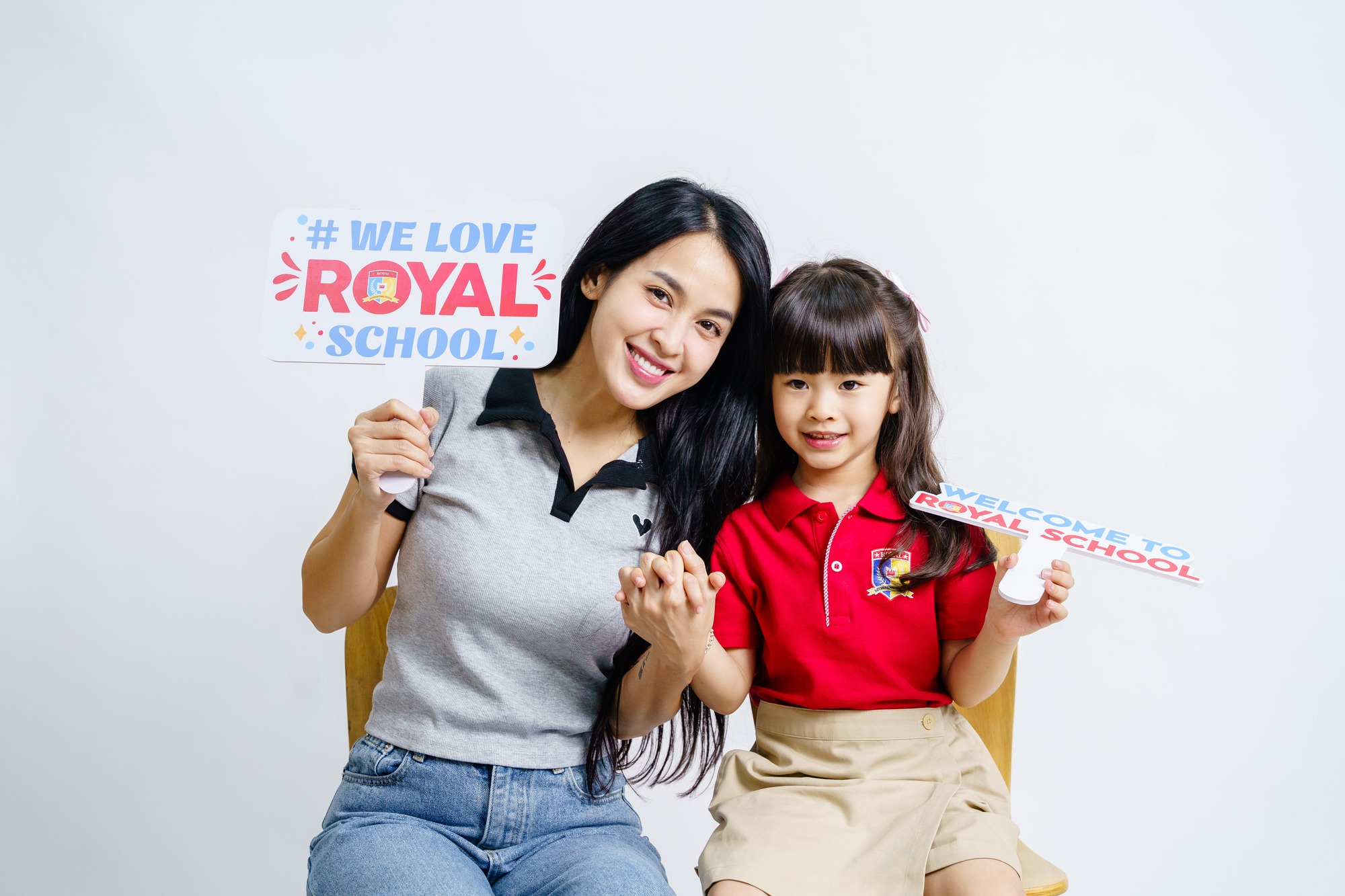 Nhóc tì nhà Chúng Huyền Thanh - Jay Quân, Tú Vi - Văn Anh cùng nhập học lớp 1 tại Royal School - Ảnh 1.