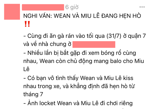 "Tóm dính" Miu Lê và WEAN về chung nhà, còn có hành động gây choáng?- Ảnh 4.