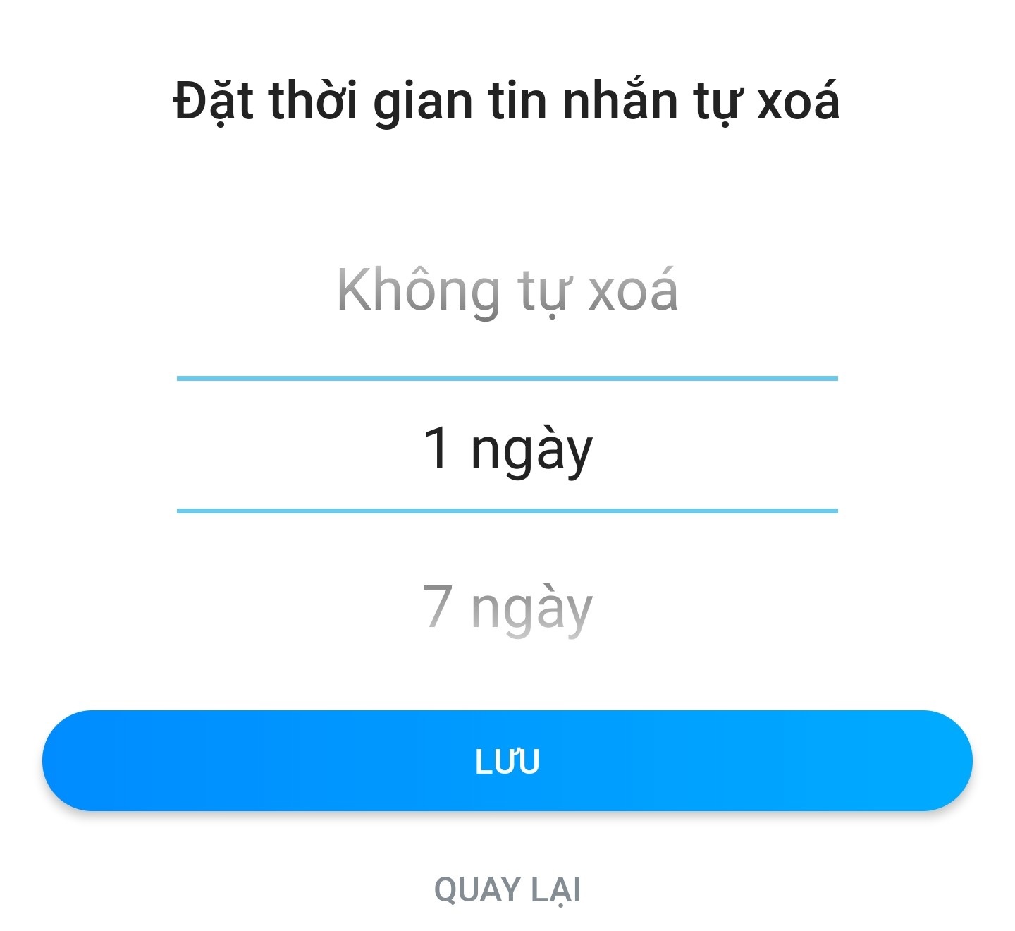 Cách bật tính năng "siêu bảo mật"  trên Messenger và Zalo: Gửi tin nhắn tự động xoá, gửi thông báo khi người nhận chụp màn hình tin nhắn - Ảnh 6.