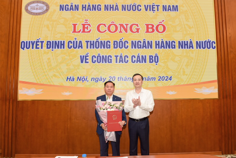 Cơ quan Thanh tra, giám sát ngân hàng (NHNN) có lãnh đạo mới - Ảnh 1.