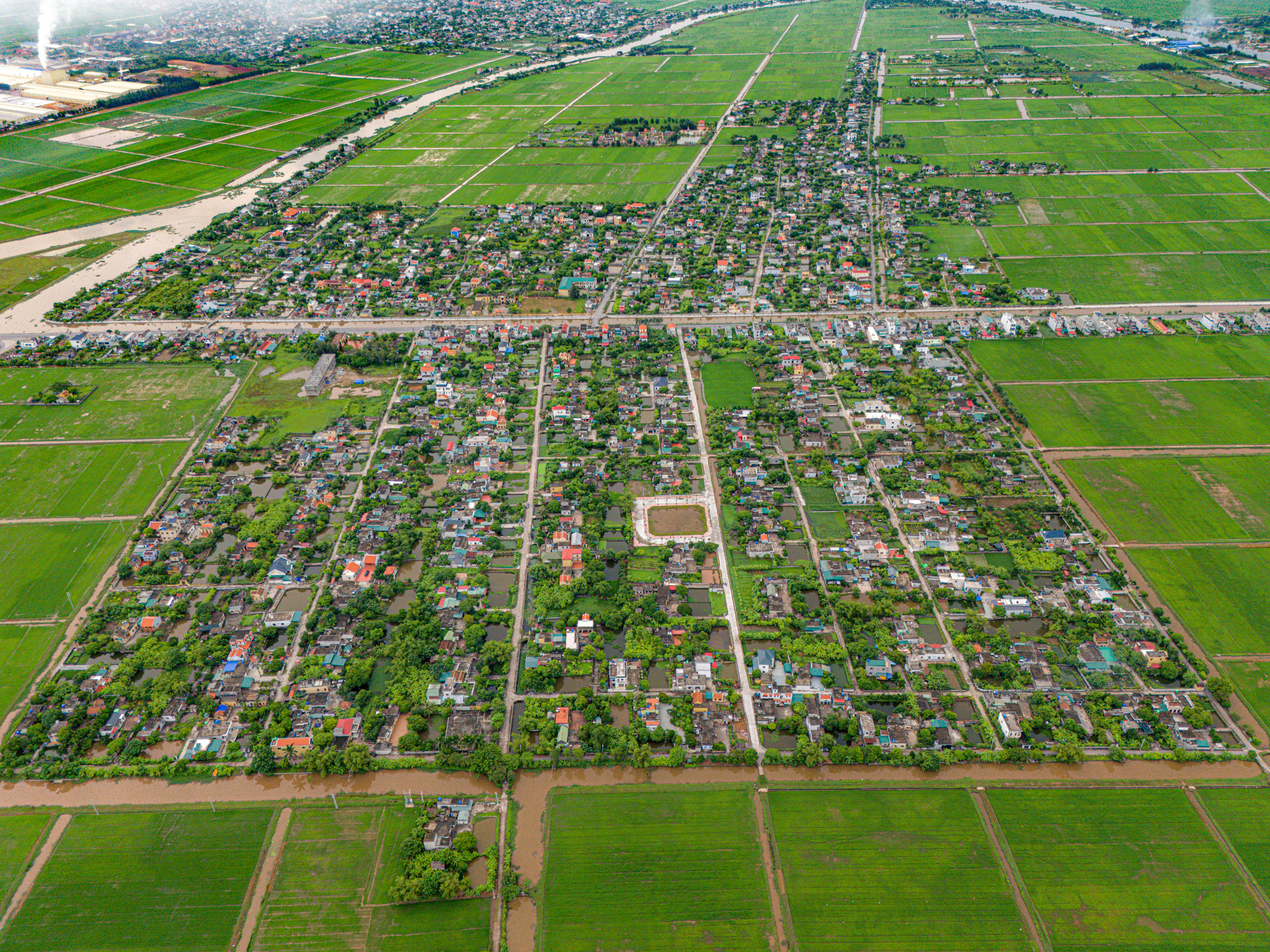 Toàn cảnh hàng loạt khu dân cư được quy hoạch ô bàn cờ đẹp như tranh ở Thái Bình- Ảnh 12.