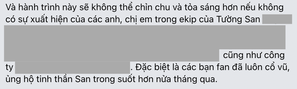 Tường San không cảm ơn Huy Hoàng, bị netizen phản ứng dữ dội mới vội "chữa cháy"- Ảnh 2.