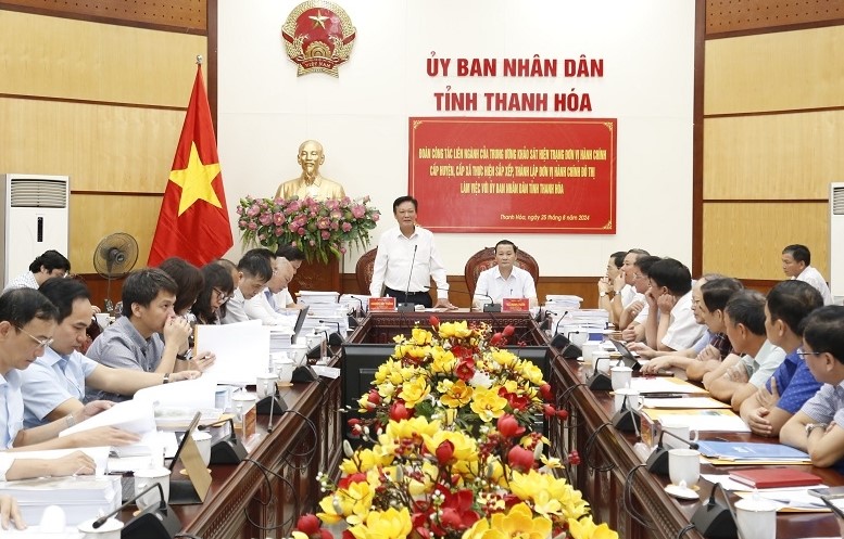 Sau sắp xếp đơn vị hành chính thanh hóa có 2 thành phố , 2 thị xã , 22 huyện - Ảnh 1.