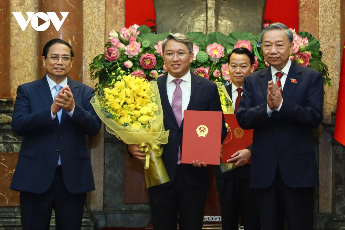 Tổng Bí thư, Chủ tịch nước Tô Lâm trao Quyết định Phó Thủ tướng và Bộ trưởng- Ảnh 7.