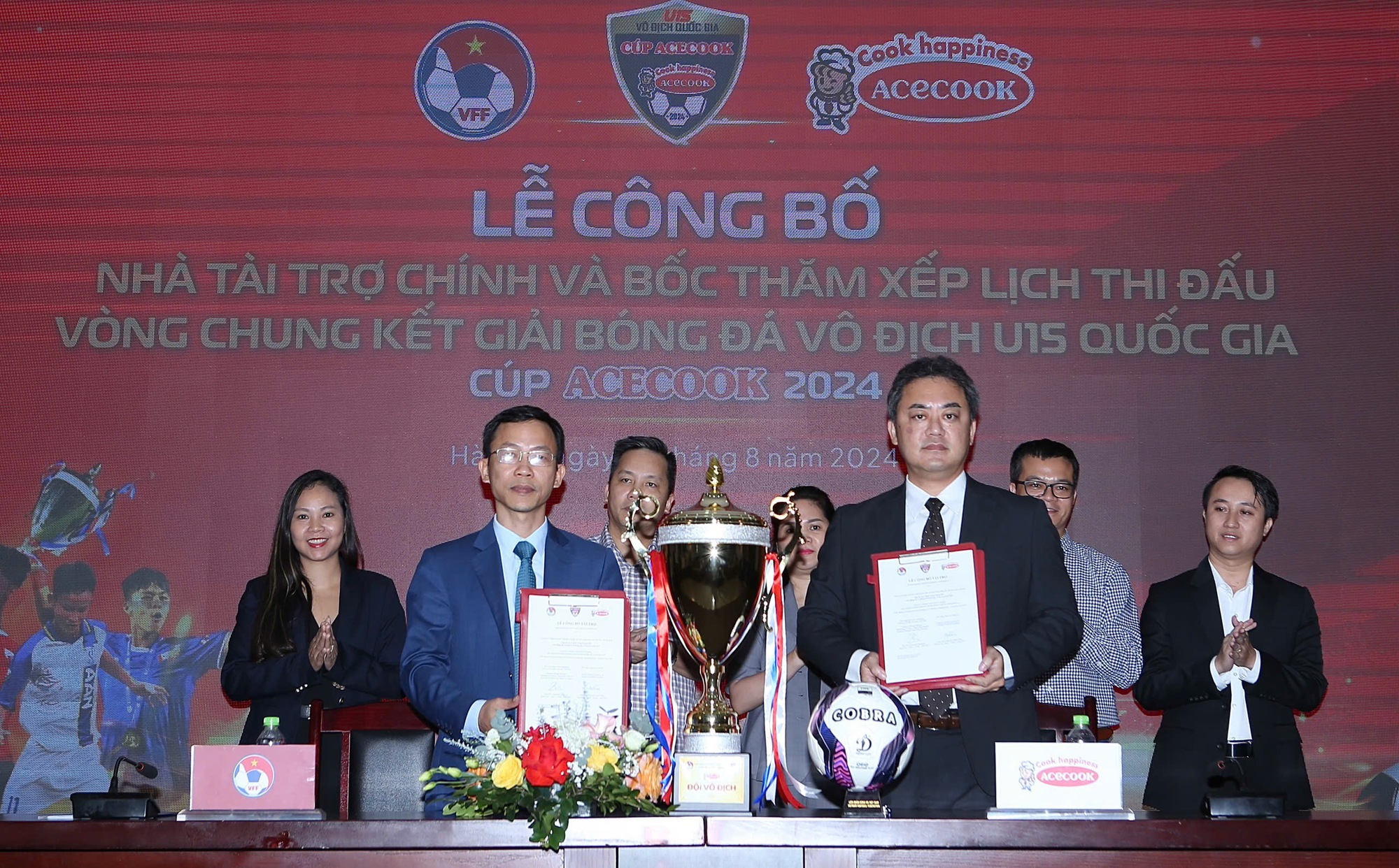 Khởi tranh vòng chung kết U15 quốc gia 2024 - Ảnh 1.