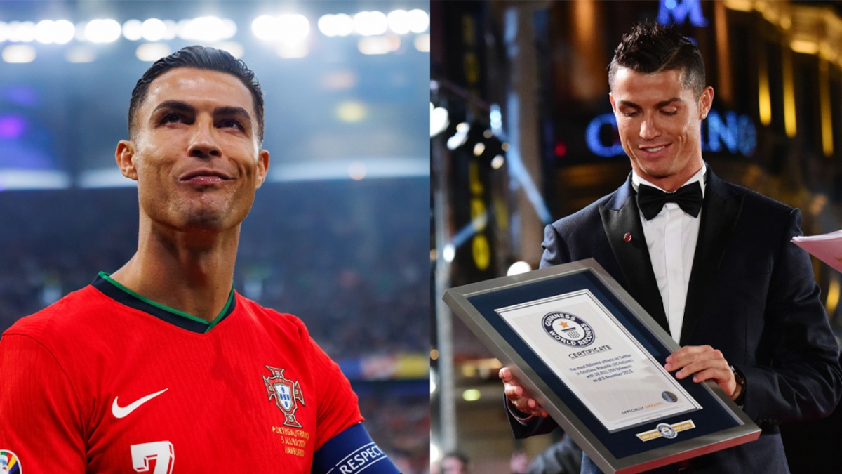 Cristiano Ronaldo xác lập thêm một kỷ lục Guinness- Ảnh 1.