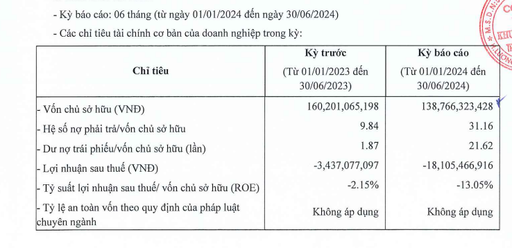 Một doanh nghiệp bất động sản nợ phải trả gấp 31 lần vốn chủ sở hữu, mới phát hành 2 lô trái phiếu 1.100 tỷ đồng- Ảnh 1.