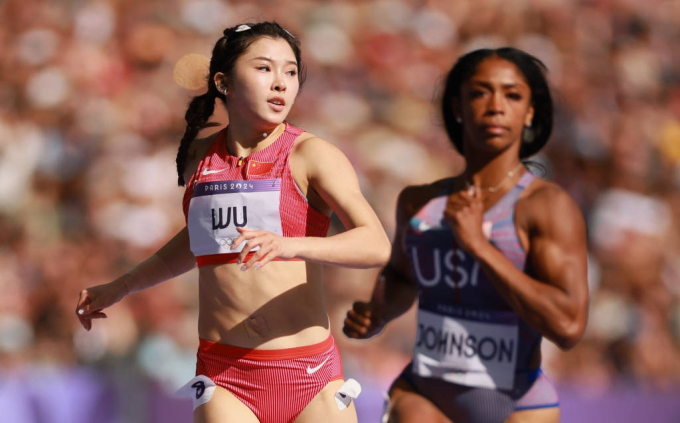 &ldquo;Nữ thần&rdquo; điền kinh cao 1m75 từng g&acirc;y tranh c&atilde;i v&igrave; trang điểm, xuất hiện thế n&agrave;o tại Olympic 2024?- Ảnh 5.