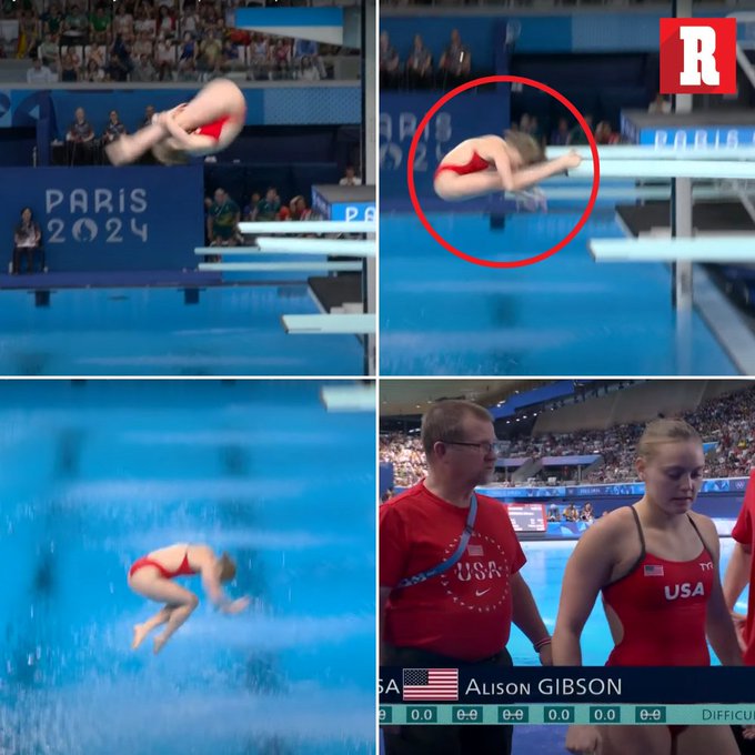 Nữ vận động vi&ecirc;n c&oacute; pha nhảy cầu đ&aacute;ng qu&ecirc;n tại Olympic 2024, vừa gặp nguy hiểm vừa phải nhận to&agrave;n điểm 0- Ảnh 1.