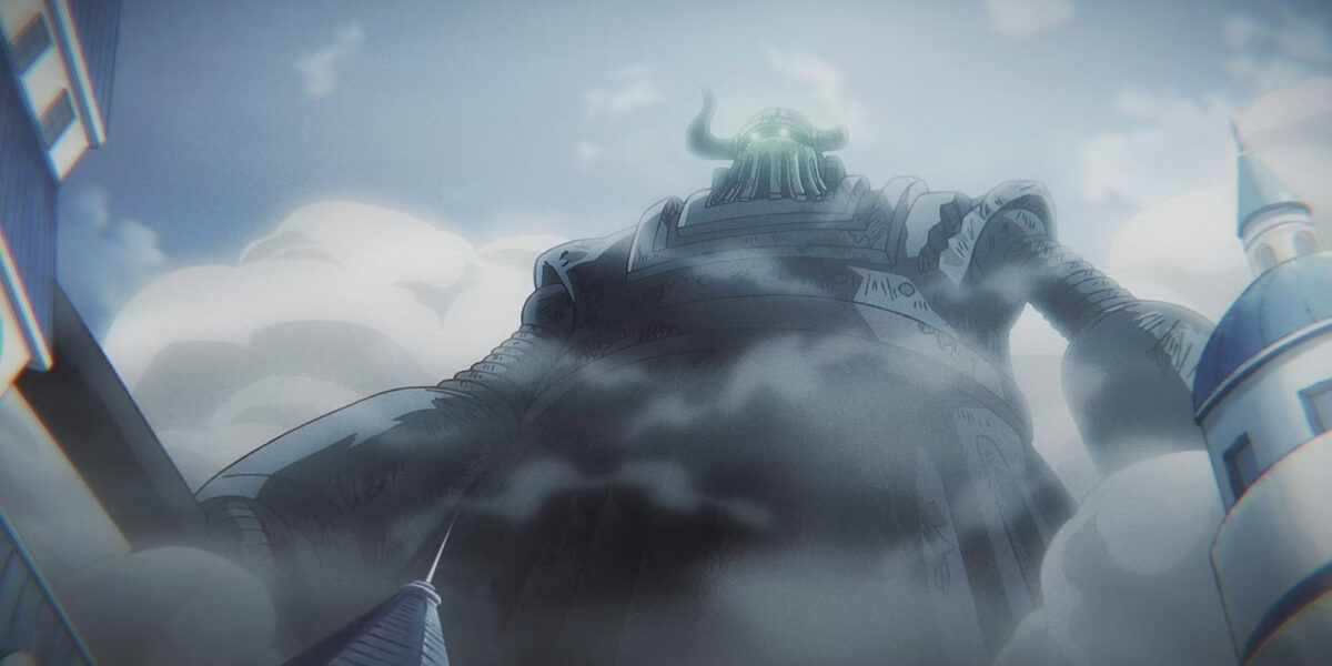 One Piece chương 1122: Emeth tung đ&ograve;n Haki b&aacute; vương thổi bay Ngũ l&atilde;o tinh - Ảnh 1.