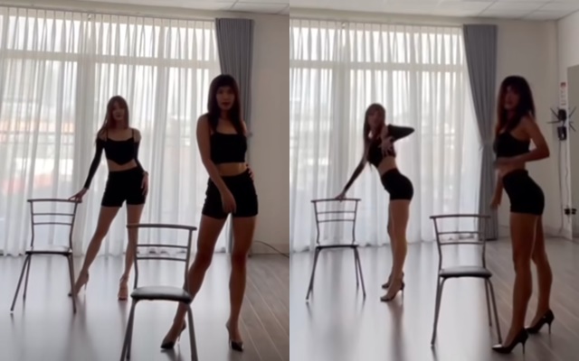 Nhã Phương khoe body trong màn sexy dance "nóng bỏng mắt", hiếm lắm mới thấy bà xã Trường Giang táo bạo thế này - Ảnh 1.