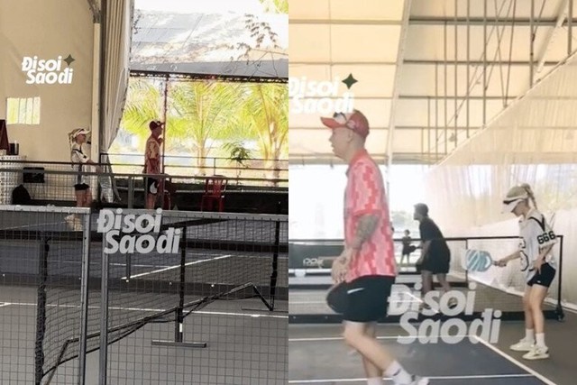 Cặp đôi diễn viên - "anh tài" Vbiz lộ ảnh hẹn hò, có cử chỉ ngọt ngào trên sân pickleball?- Ảnh 5.