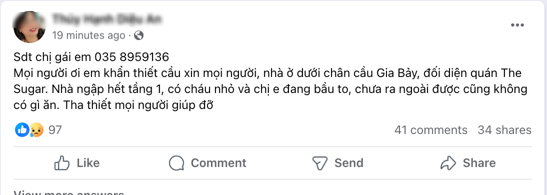 Lũ dâng cao kỷ lục không kịp trở tay, nhiều người dân Thái Nguyên cầu cứu, tìm xuồng phao cứu sinh- Ảnh 2.