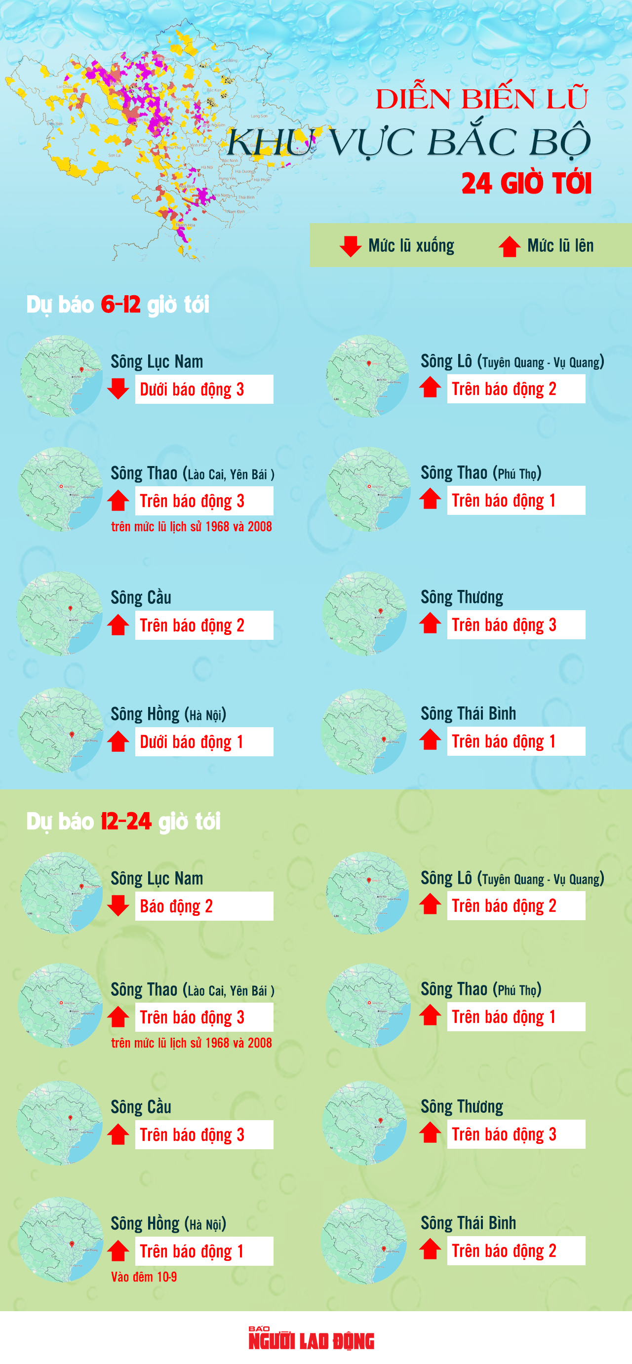 [ Infographic ] cảnh báo lũ quét 24 giờ tới tại các khu vực miền Bắc - Ảnh 1.