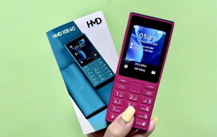 Nokia HMD 105 4G - điện thọai lý tưởng cho người lớn tuổi - Ảnh 1.