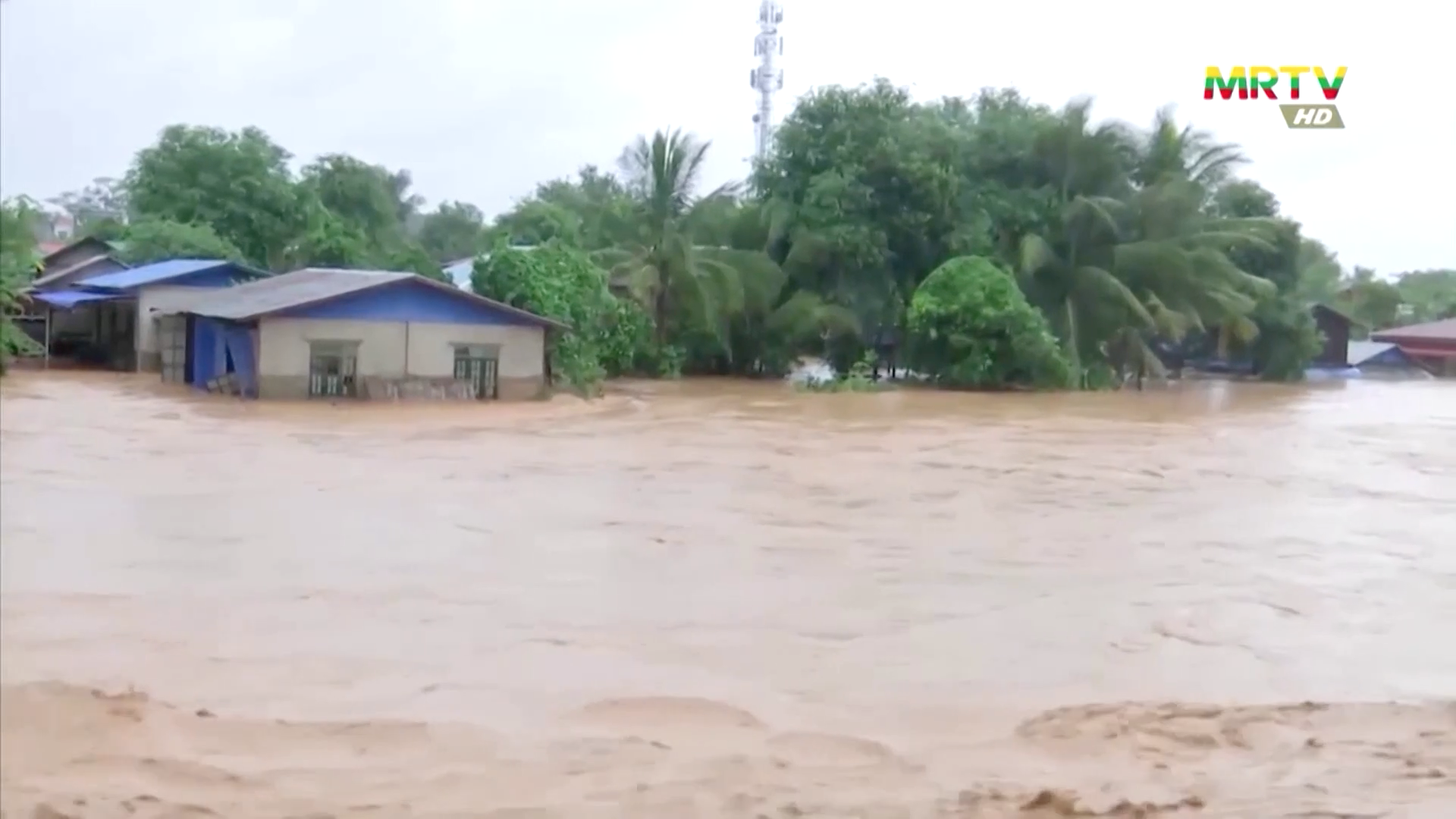 Myanmar, Thái Lan, Lào chiến đấu với lũ lụt hậu bão Yagi- Ảnh 11.