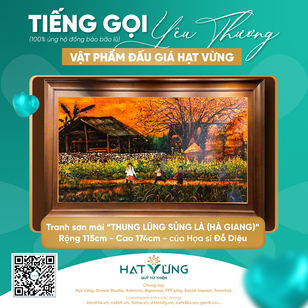 Vật phẩm đấu giá TIẾNG GỌI YÊU THƯƠNG ủng hộ đồng bào sau bão Yagi - Ảnh 8.