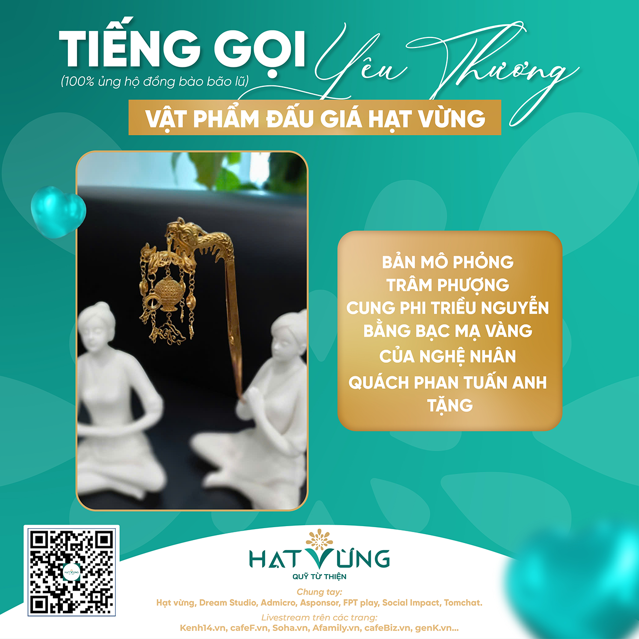 Vật phẩm đấu giá TIẾNG GỌI YÊU THƯƠNG ủng hộ đồng bào sau bão Yagi - Ảnh 14.