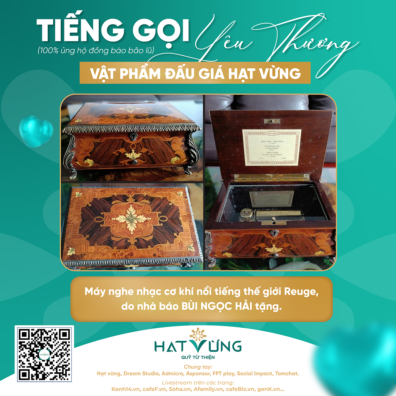 Vật phẩm đấu giá TIẾNG GỌI YÊU THƯƠNG ủng hộ đồng bào sau bão Yagi - Ảnh 15.